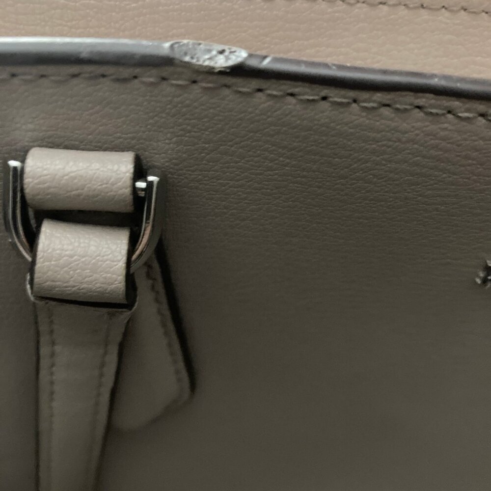 Kate Spade Tote Bag Leather Pale Pink 11x10.5x6 - Picture 14 of 16